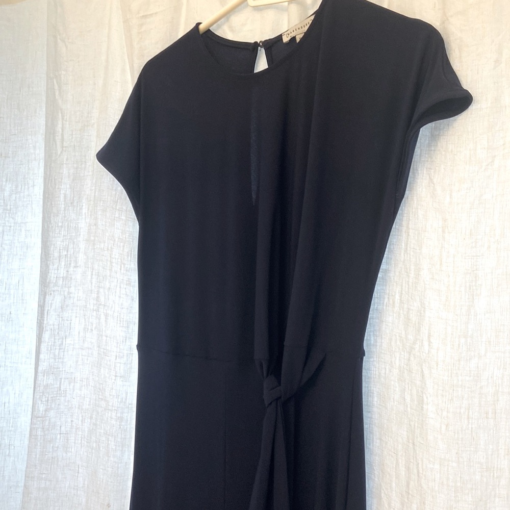 Warehouse Navy Jumpsuit